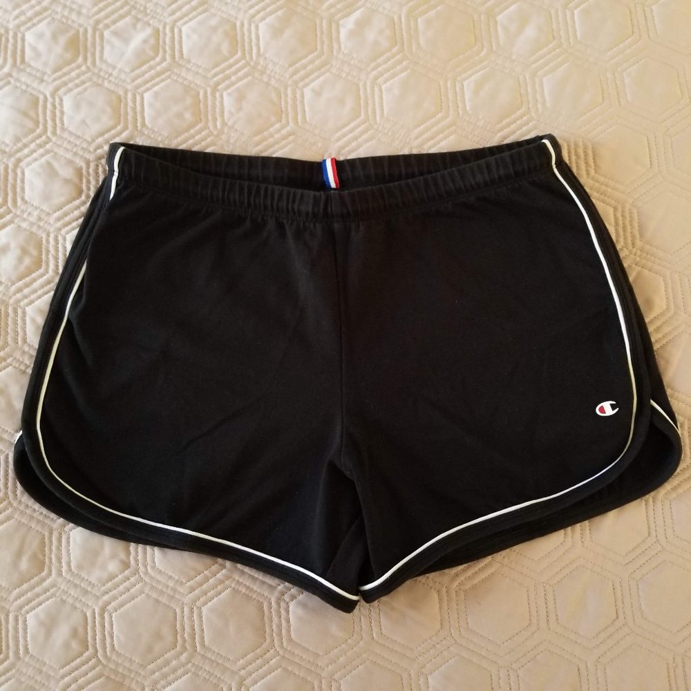 Women's vintage Champion black shorts